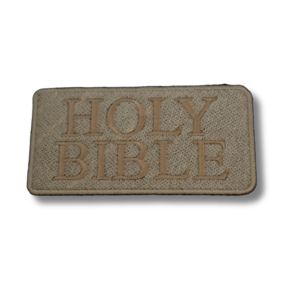 Holy Bible Iron-On Patch