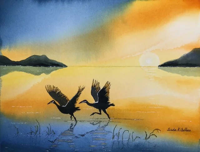 Cranes Up Up and Away