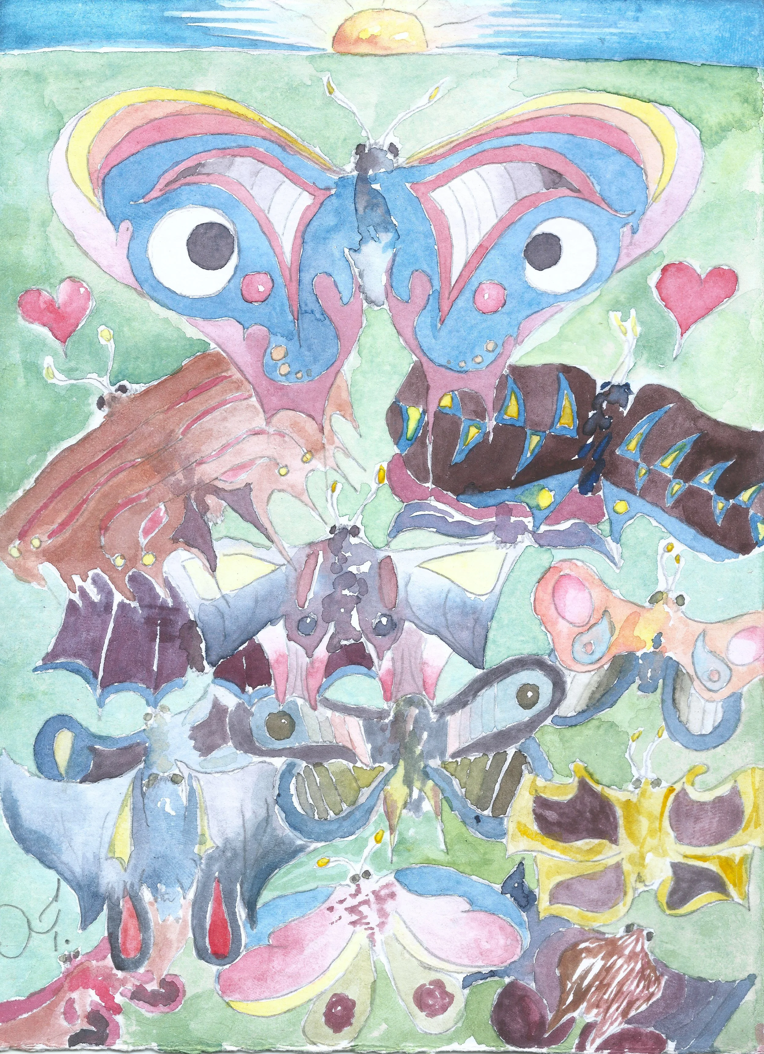 Just feels like Butterflies