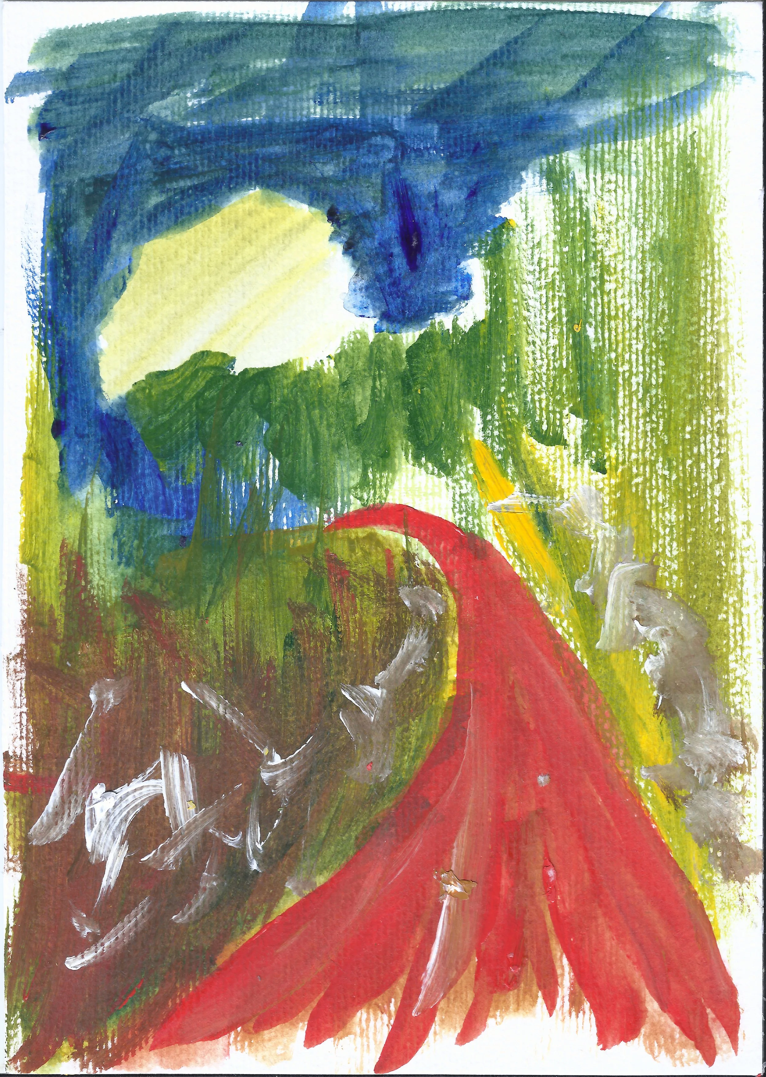 Country Road - The red earth 