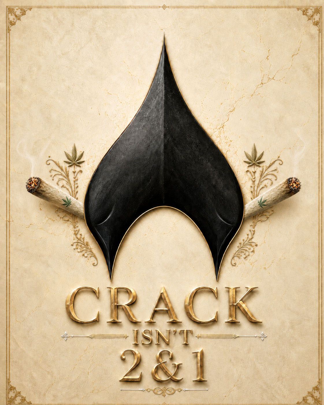Crack in Illegal Marijuana isn’t 2&amp;1