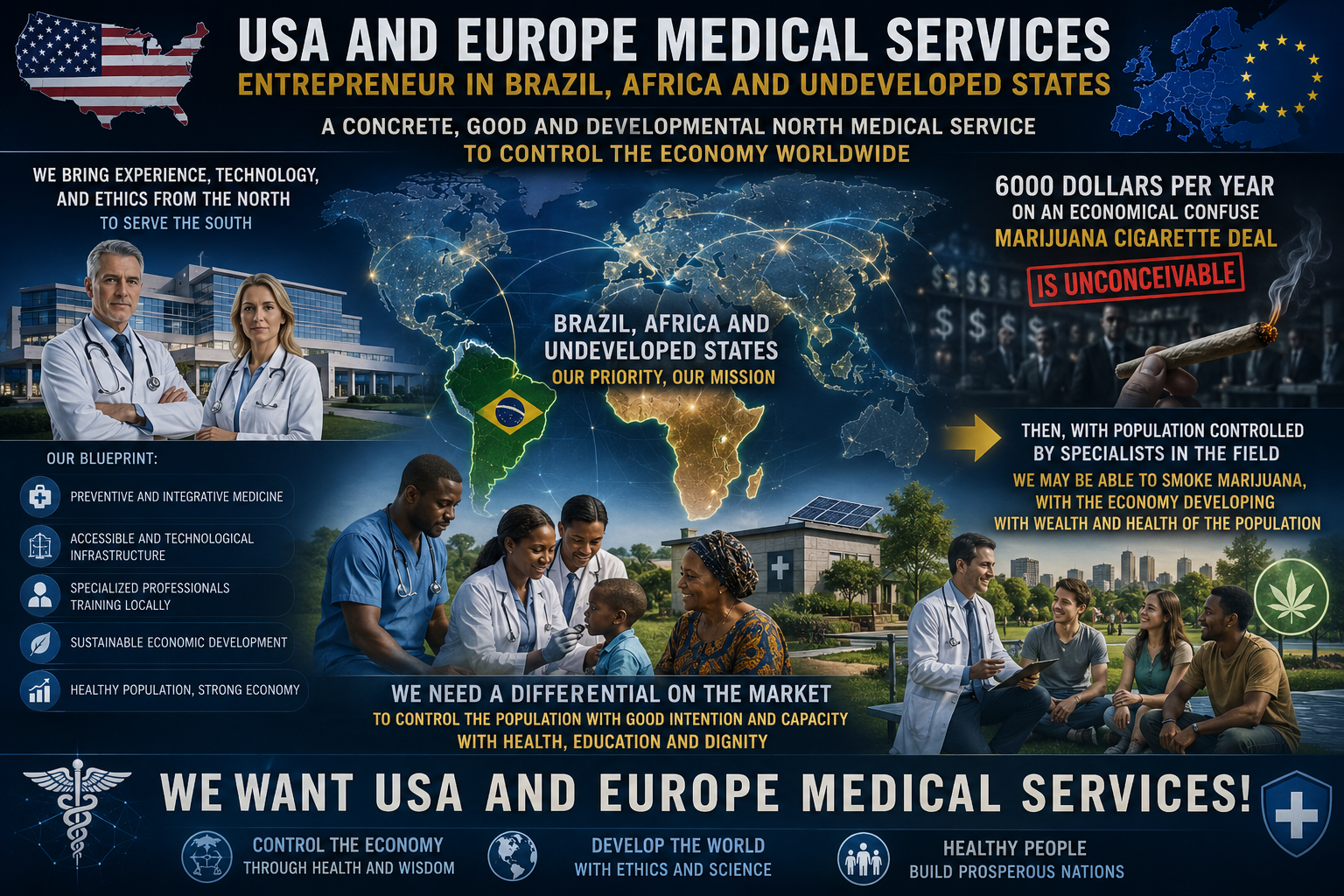 USA Europe and Developed States Medical Services Worldwide - BUY MEDICAL BUSINESS IN BRAZIL, AFRICA, INDIA…