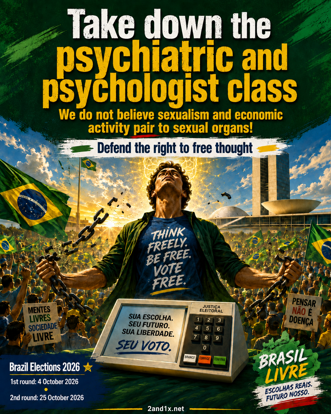 Take down the psychiatric and psychologic class!