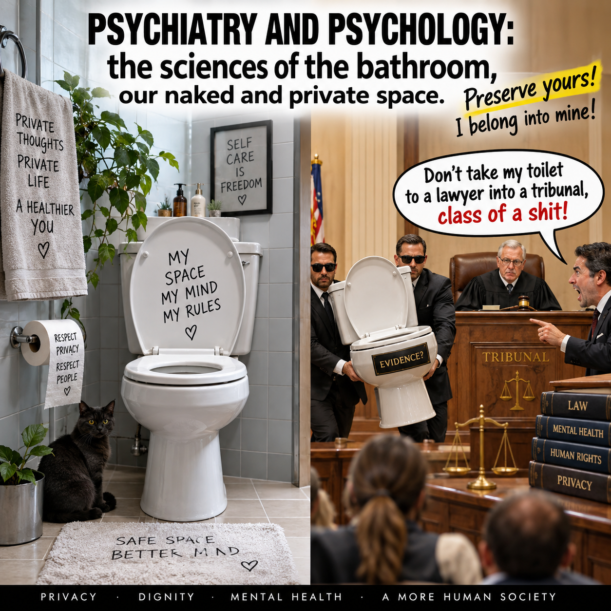 Psychiatry and Psychology: The sciences of the shit into my toilet 