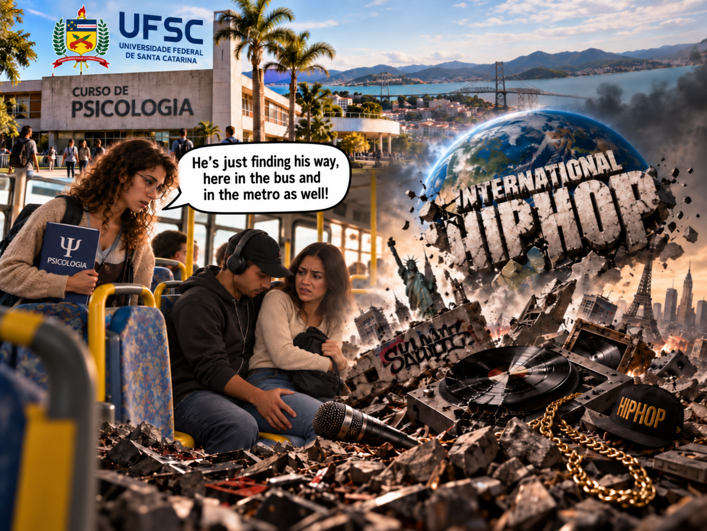 Psychology course of UFSC vs International HipHop