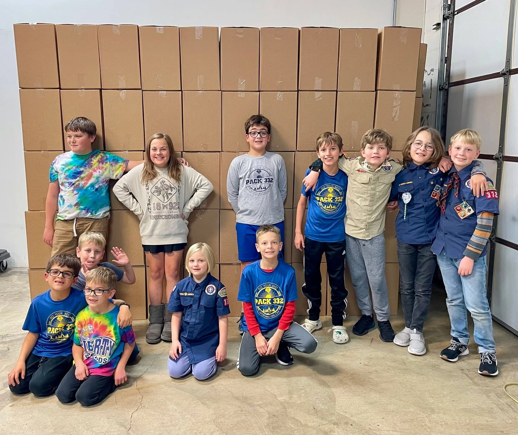 Awesome work! Cub Scout Troop #332 came together last night and packed an incredible 647 Buddy Boxes. Their teamwork and community spirit are making a real difference for kids facing weekend hunger!