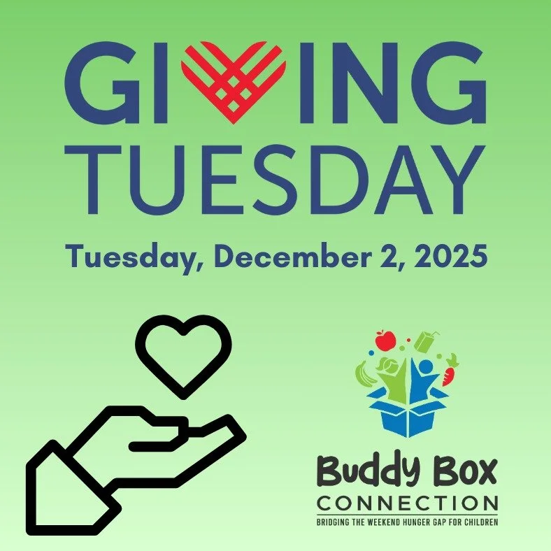 Save the date: GivingTuesday is December 2, 2025!
Every week, we provide 1,600 Buddy Boxes to kids facing food insecurity &mdash; and we can&rsquo;t do it without you. This GivingTuesday, please consider making a donation.
Your GivingTuesday donation
