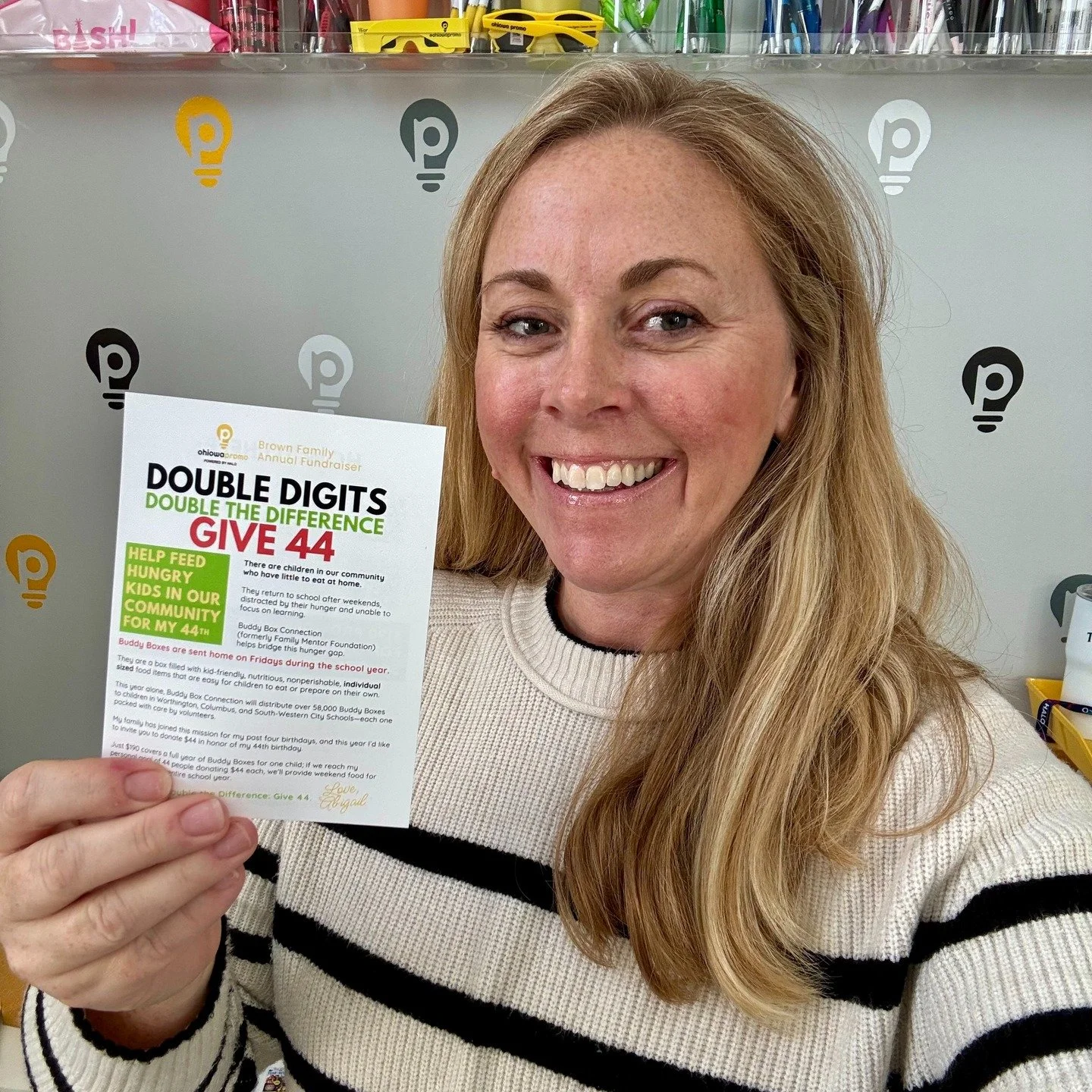 We&rsquo;d like to wish a very happy birthday to our incredible volunteer, Abigail Brown. In celebration of her special day, Abigail invited her friends to donate $44 to Buddy Box Connection, with a goal of raising $1936 through 44 donations.

Thanks