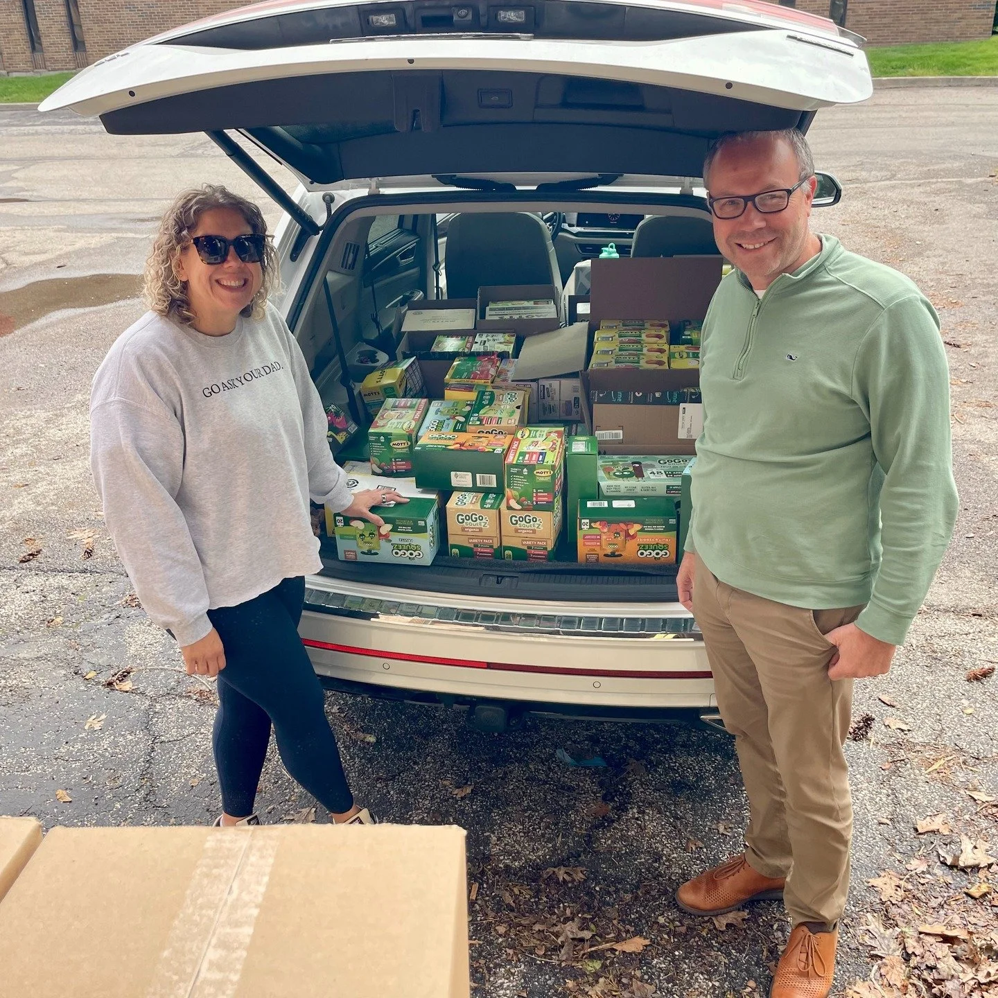 Turning a birthday into something truly impactful! 
In honor of her birthday, Sara Grieshop rallied her friends and family to support our Buddy Boxes program &mdash; and the results were incredible! Sara and her husband delivered an amazing 1,642 app
