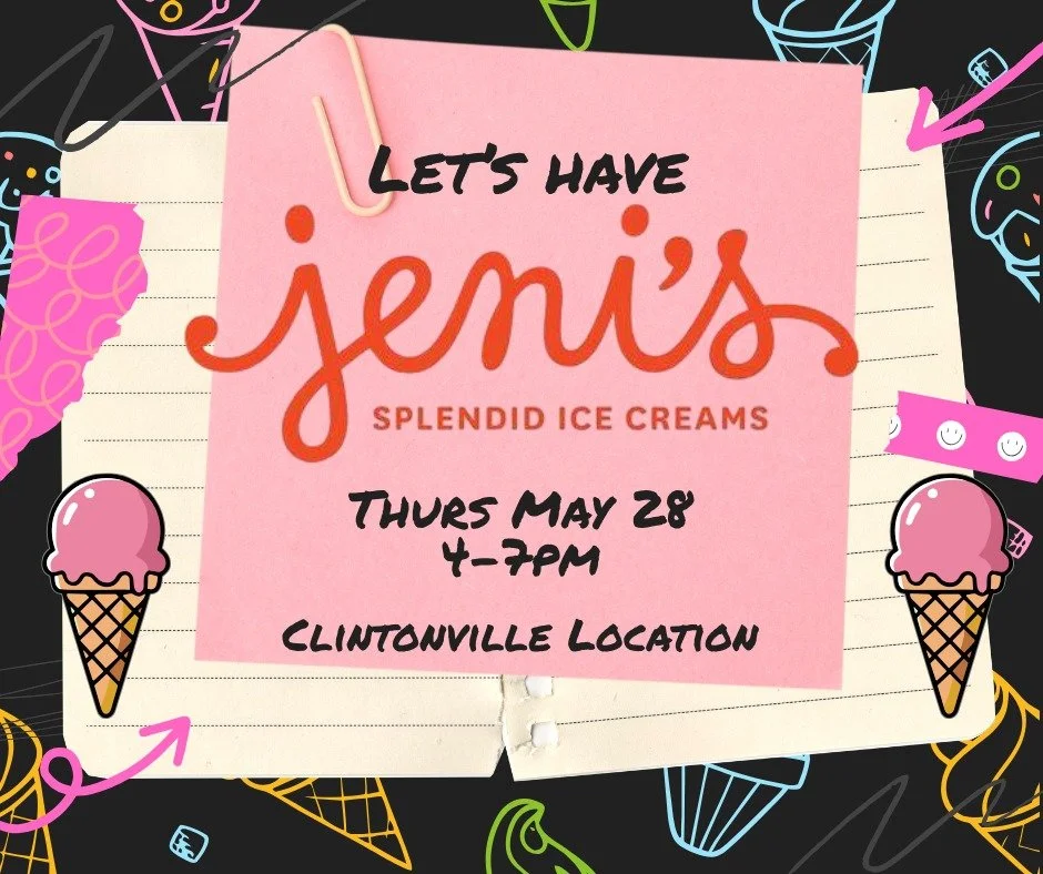 Celebrate a fantastic school year with a sweet treat from @jenisicecreams in Clintonville! Stop by their location at 4247 N. High St. today between 4&ndash;7 PM and enjoy some delicious ice cream with family and friends.

Even better, 25% of all sale