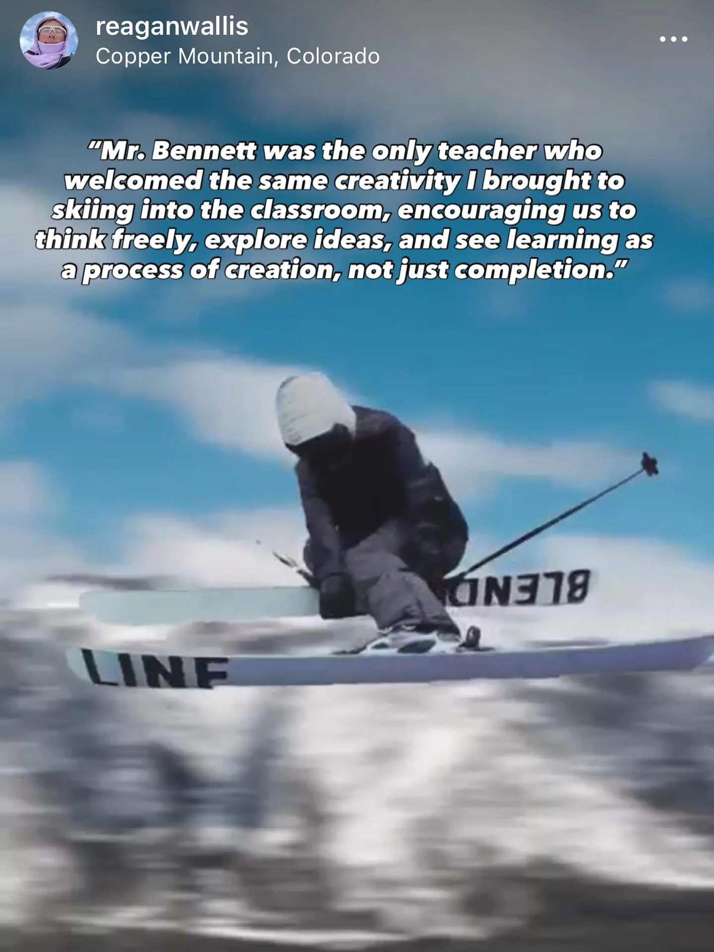 &ldquo;This is why I teach. Education should inspire the same creativity, curiosity, and freedom we find in our passions. Grateful for students who saw the classroom as a place to create, not just complete. 🙌 #VailPerformanceAcademy #StudentVoices #