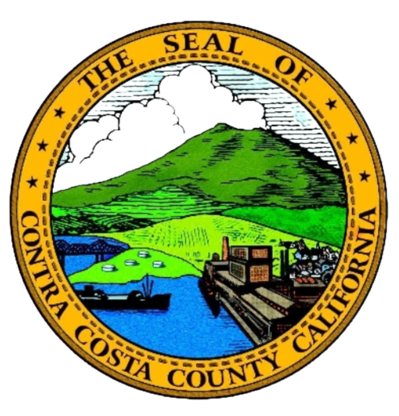 Seal of Contra Costa County, California – Sustainable Aviation Fuel (SAF) supporter