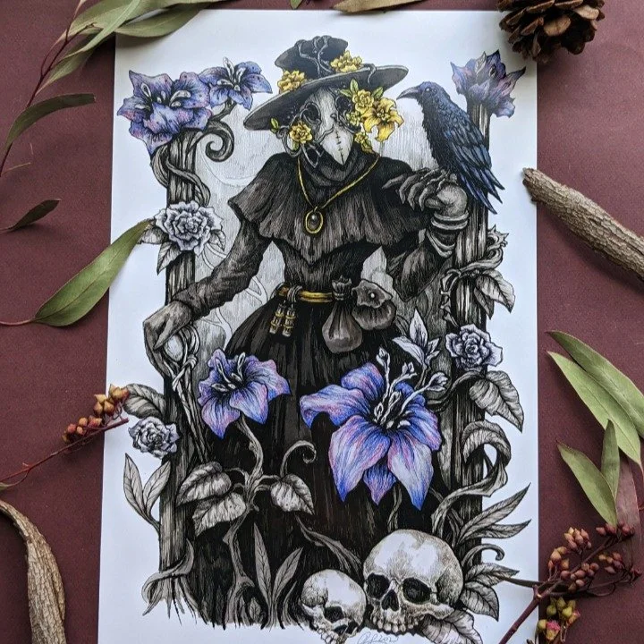 Doctor Miasma 11" x 17" Art Print