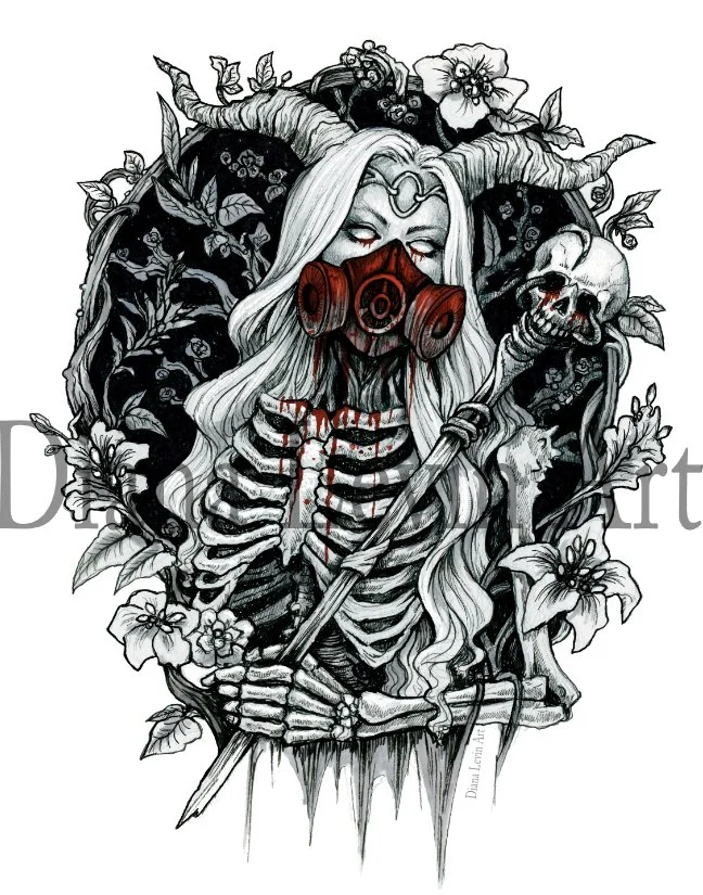 Nightshade 11" x 14" Art Print