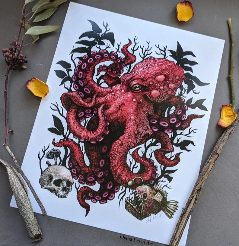 Ghoulishbunnystudios-Red-Art Print.jpg