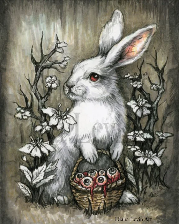 Peter Gory Tail 8" x 10" Art Print