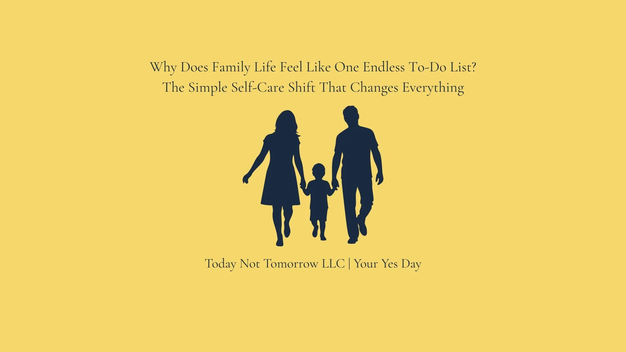 Why Does Family Life Feel Like One Endless To-Do List? The Simple Self-Care Shift That Changes Everything