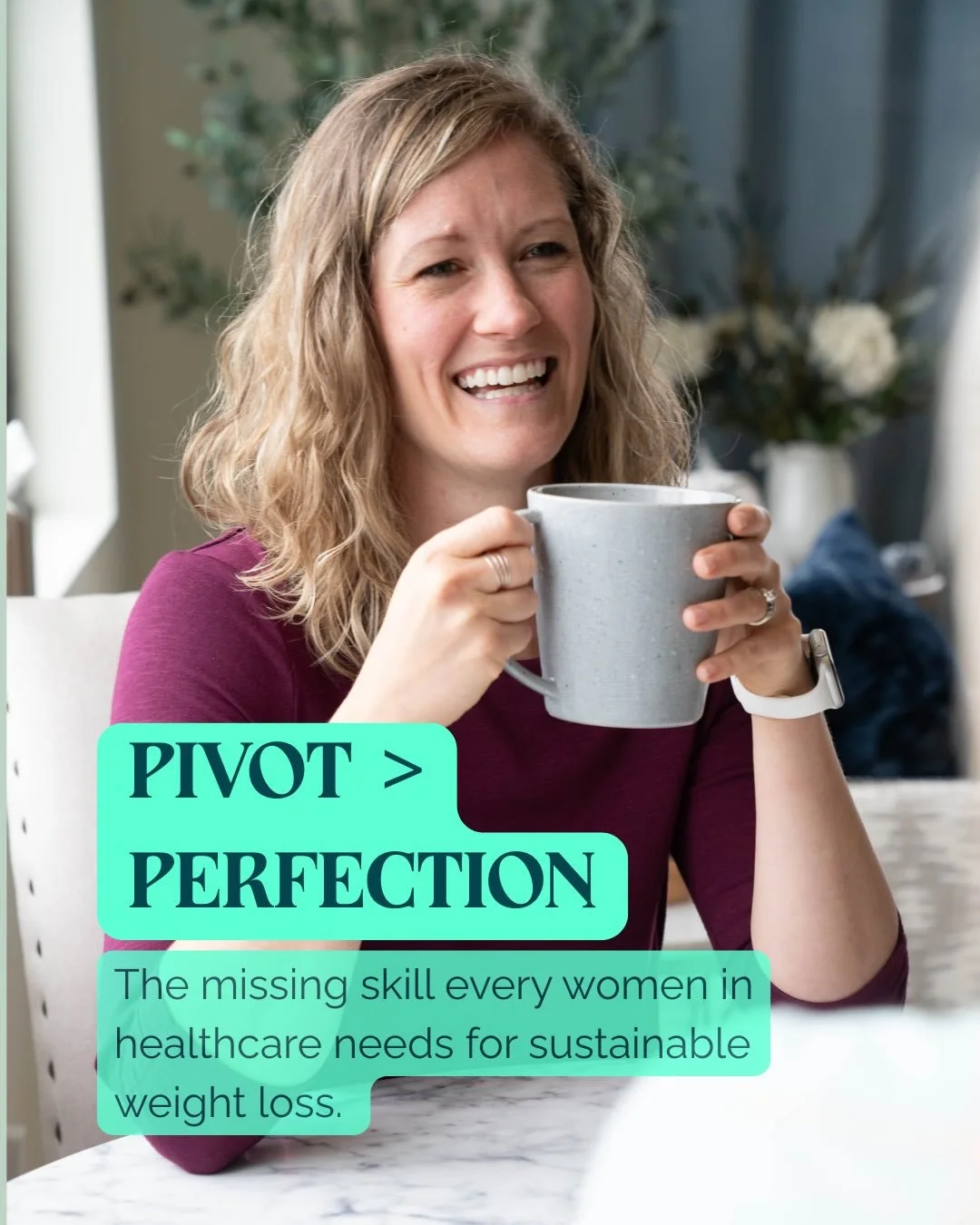 You don&rsquo;t need more perfection. You need more pivots.

Women in healthcare get stuck in the same cycle: Pack a &ldquo;perfect&rdquo; lunch &rarr; coworker orders takeout &rarr; you cave &rarr; guilt &rarr; restart on Monday.

But here&rsquo;s t
