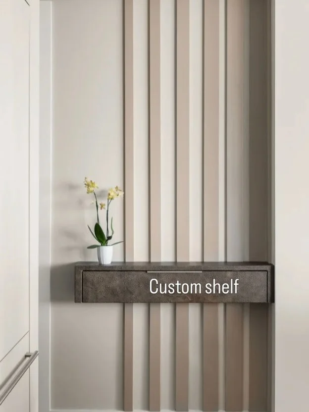 Designed with intention and tailored for a personalized lifestyle, this custom luxury condo embodies refined sophistication and thoughtful functionality. Every detail was meticulously curated&mdash;from bespoke built-in bar cabinetry to elegant TV un