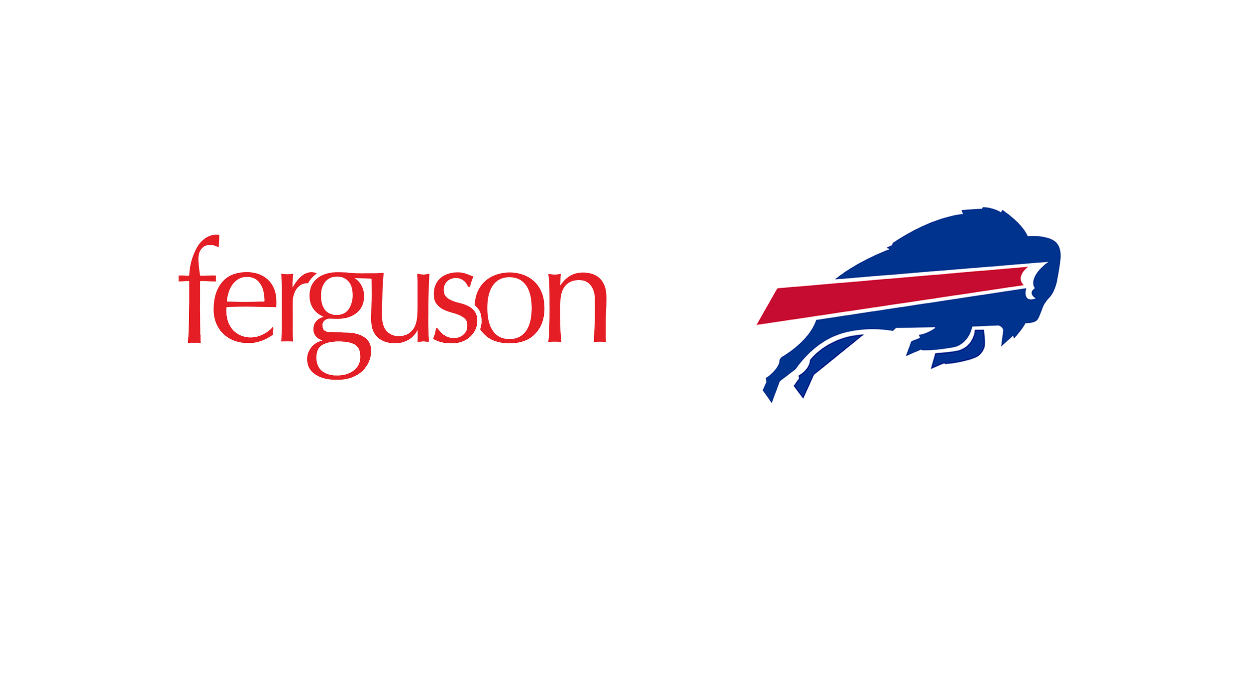 Logo combining the Buffalo Bills football team's icon and the Ferguson Electric logo.