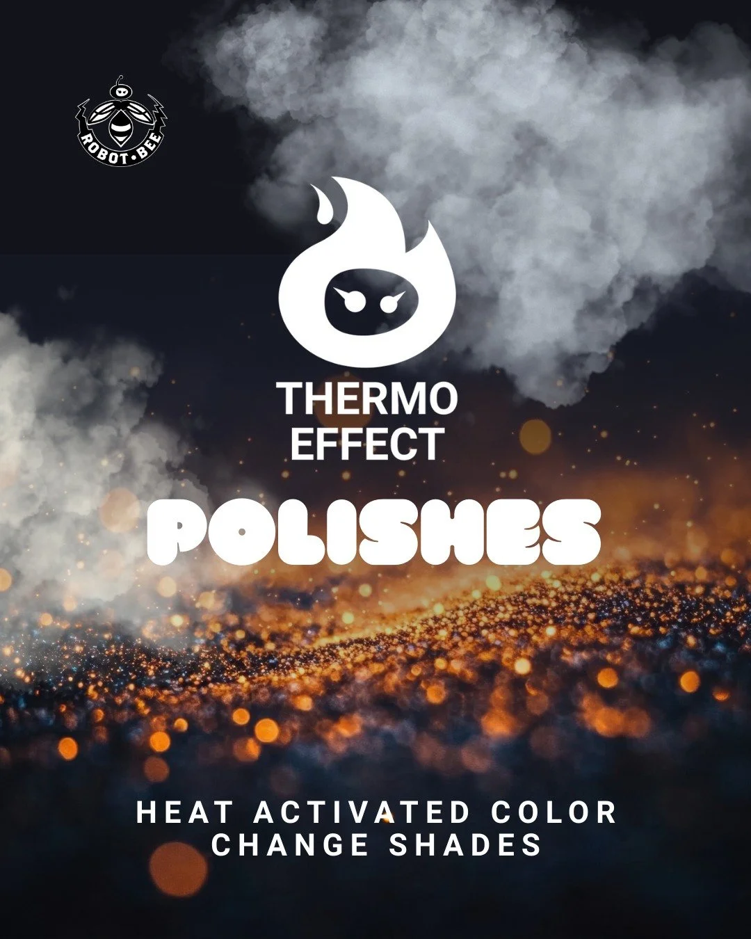 Who says winter has to stay icy? ❄️🐝 These heat-activated shades change as you warm up&mdash;yes, your nails literally transform. 🔥 One polish, two looks, all season long ✨ #thermoeffects #nailpolish #colorchangingpolish #thermalpolish #heatactivat