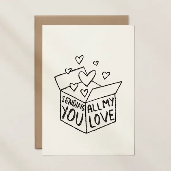 Sending You All My Love Greeting Card