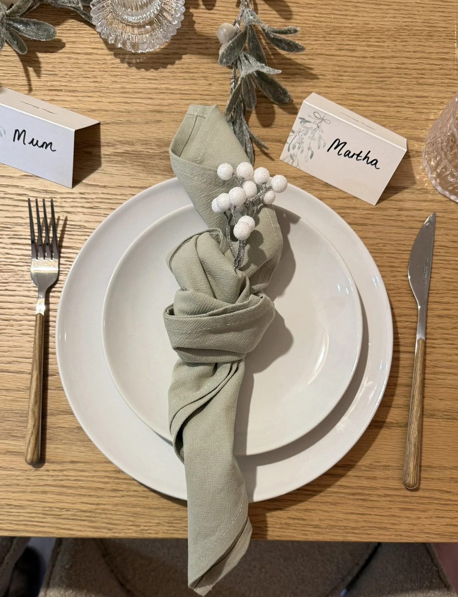 Sage Green Napkin