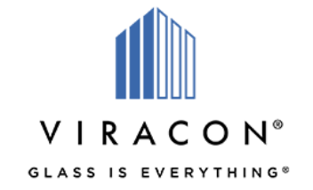 Viracon logo with slogan 'Glass is Everything'