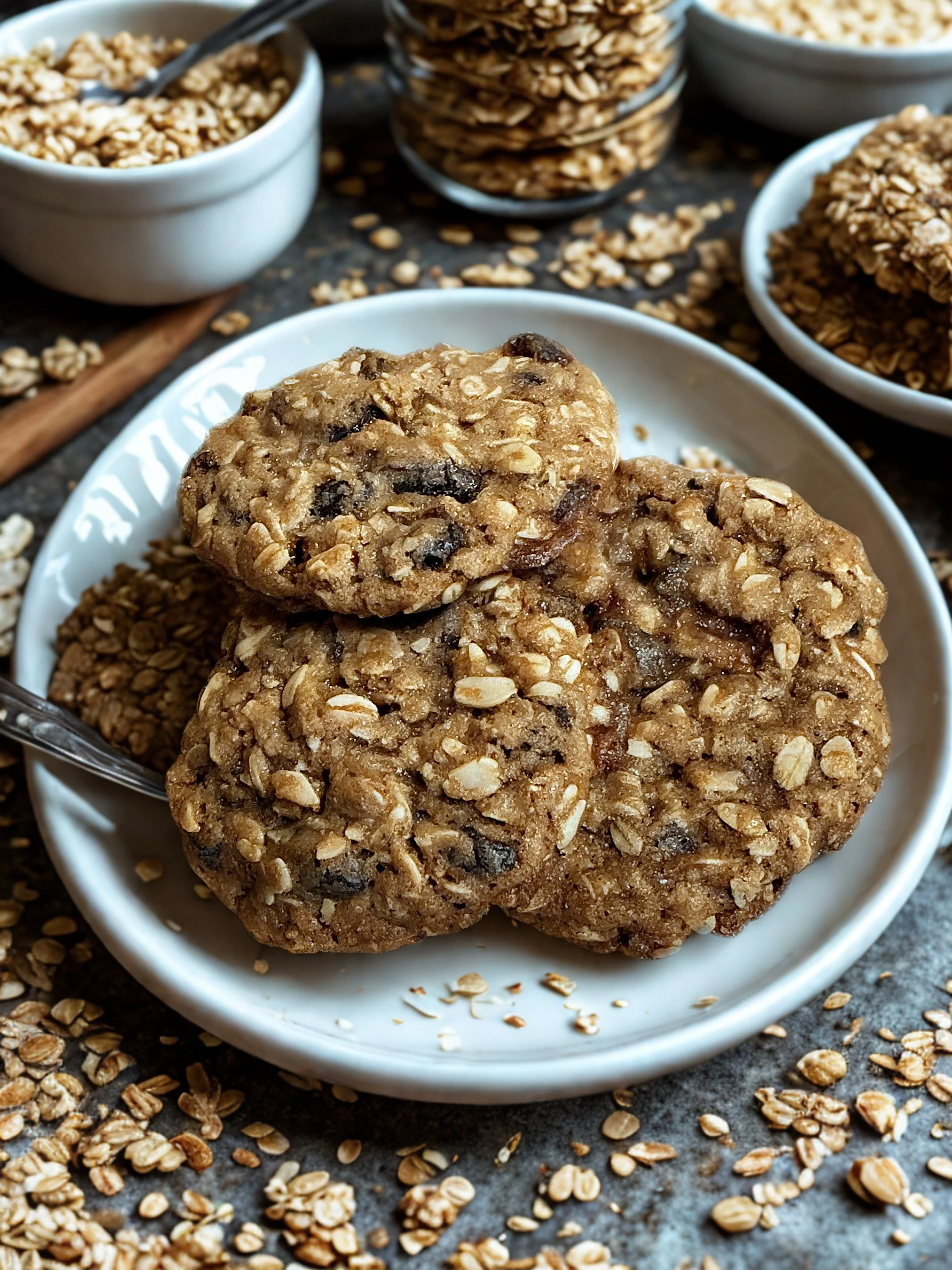 Brown Butter Oatmeal Cookies