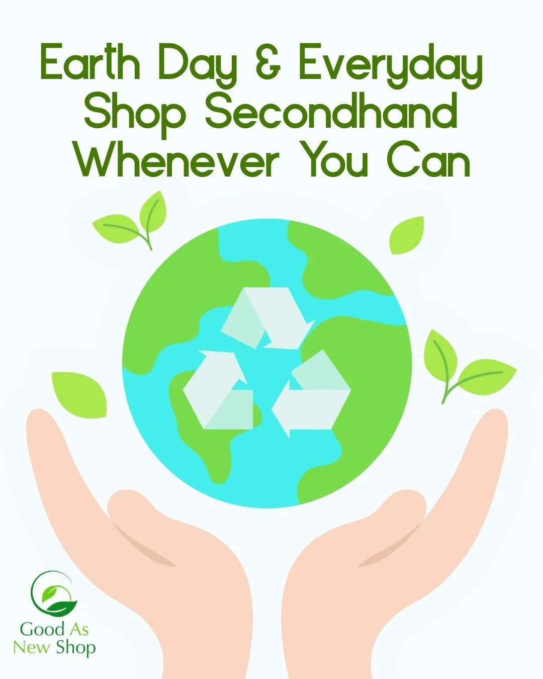 Wednesday is Earth Day! Stop by Good As New Shop to
support community, shop sustainably and come away with a
new treasure or two. We&rsquo;re open 10-4.
#EarthDay2026 #goodasnewshopsherborn
#shopsustainably #shopsecondhand #earthday #reducereuserecyc