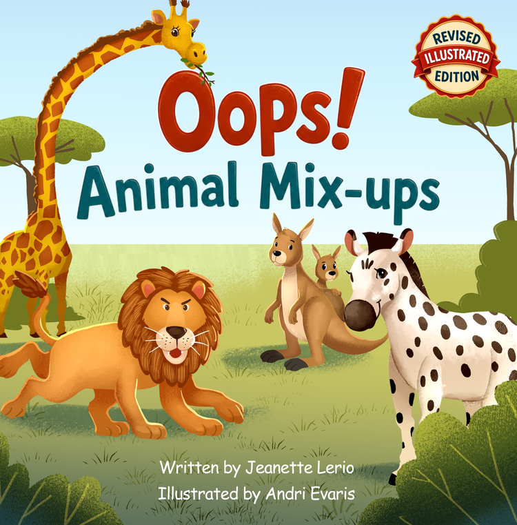 Cover of Oops! Animal Mix-Ups by Jeanette Lerio