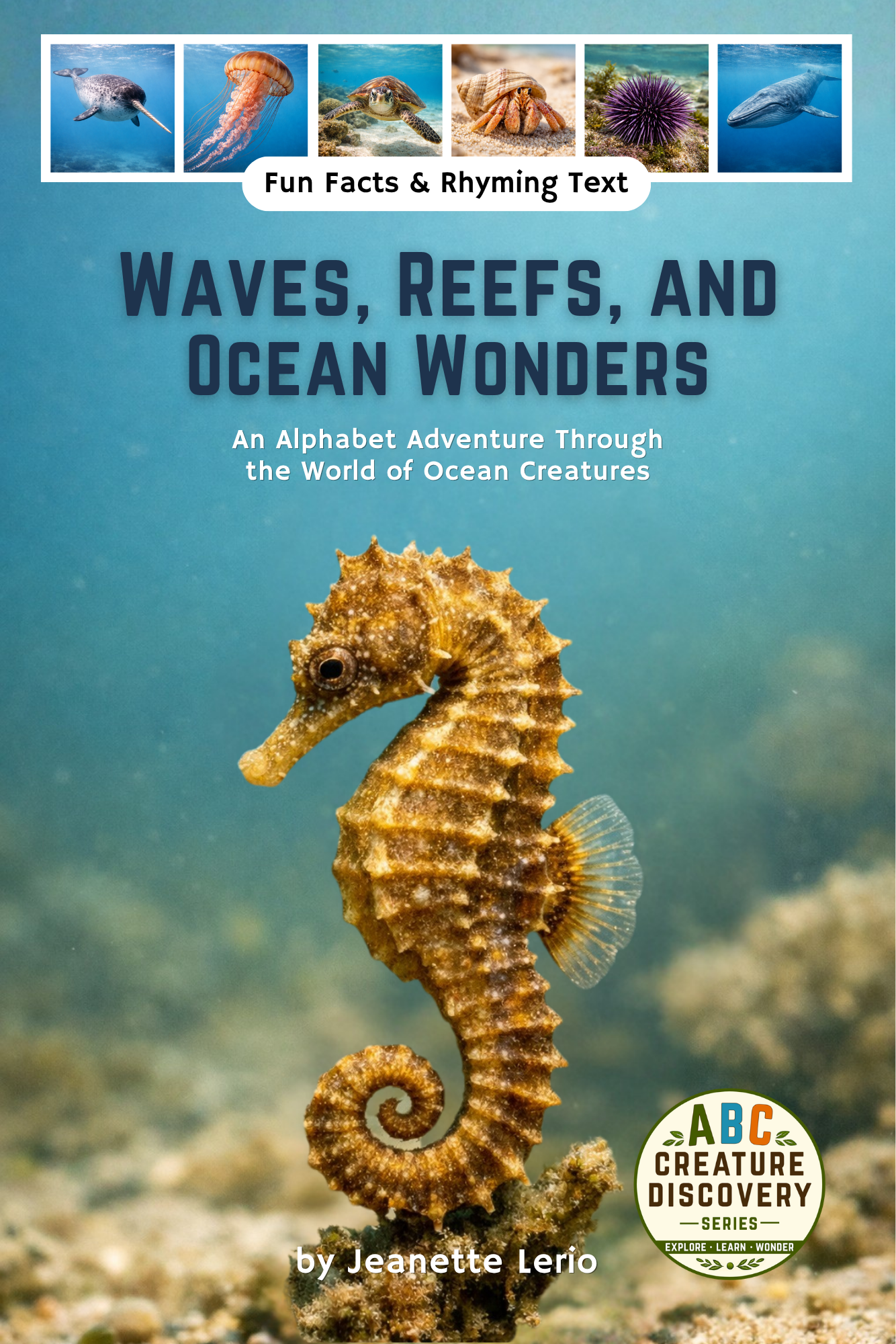 Waves, Reefs, and Ocean Creatures book cover