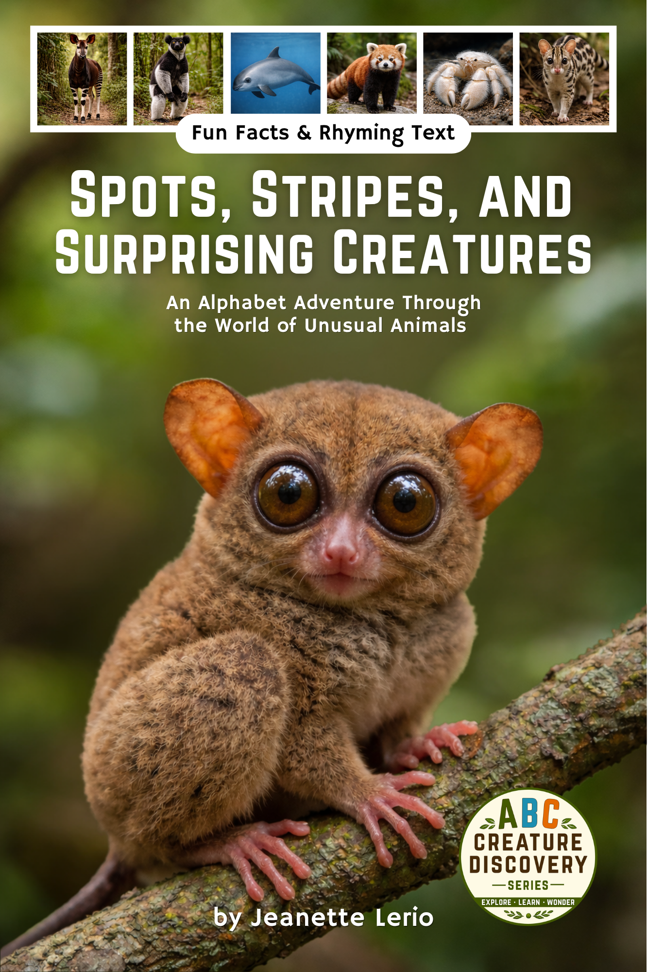 Spots, Stripes, and Surprising Creatures book cover
