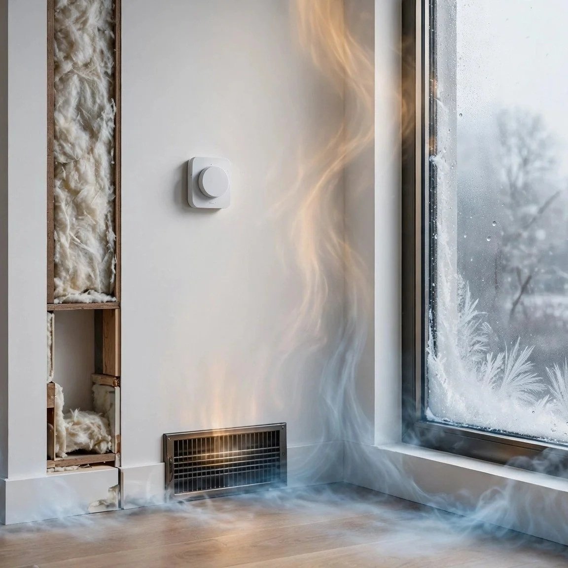 Why Your Home Feels Drafty Even With the Heat On