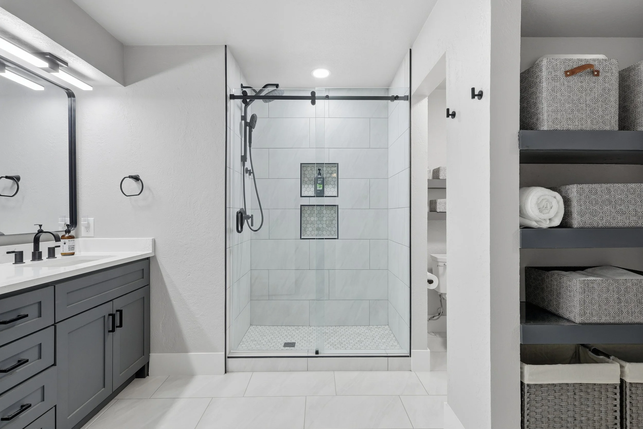 master bath shower remodel in Grapevine TX