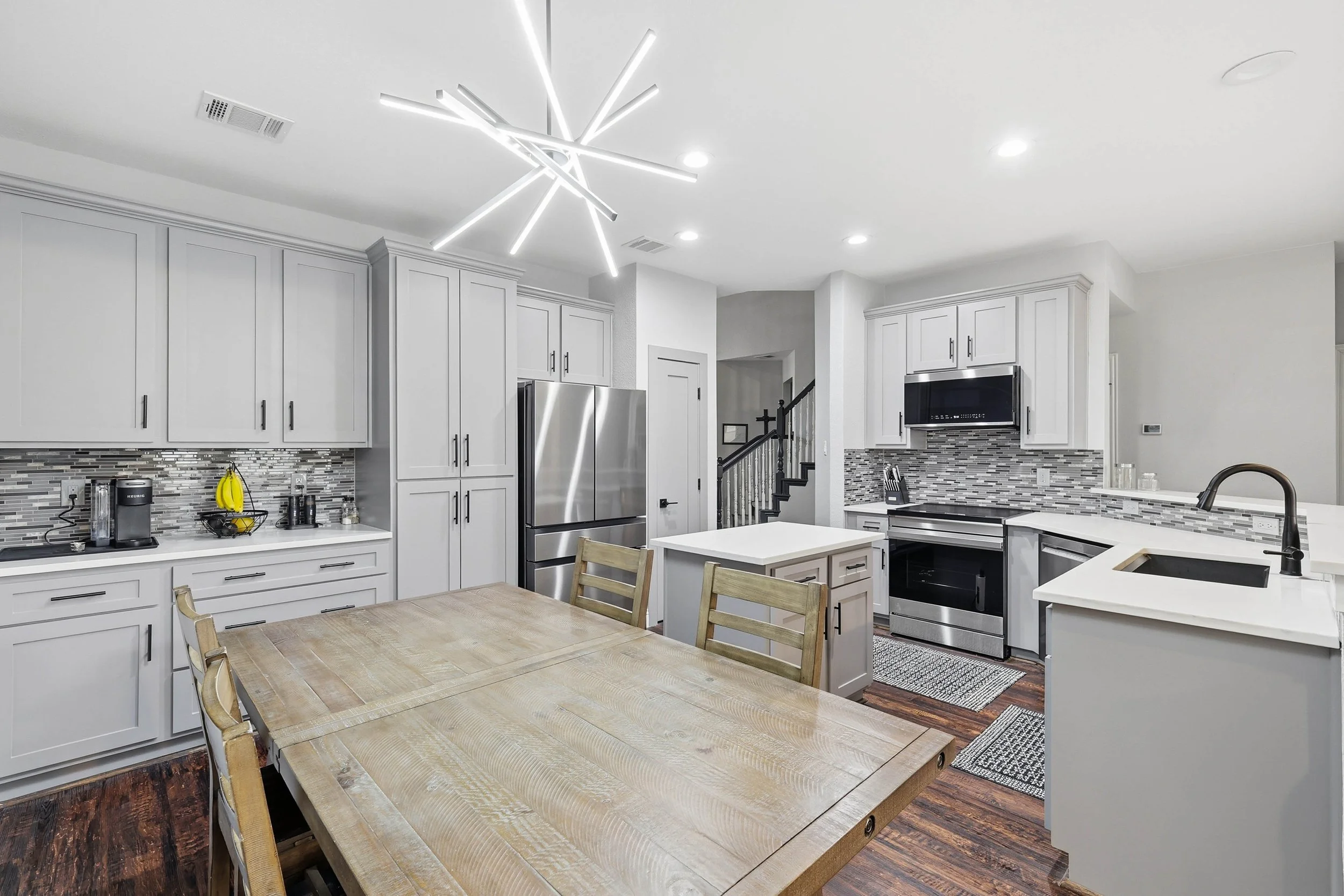 full kitchen remodel in Keller TX