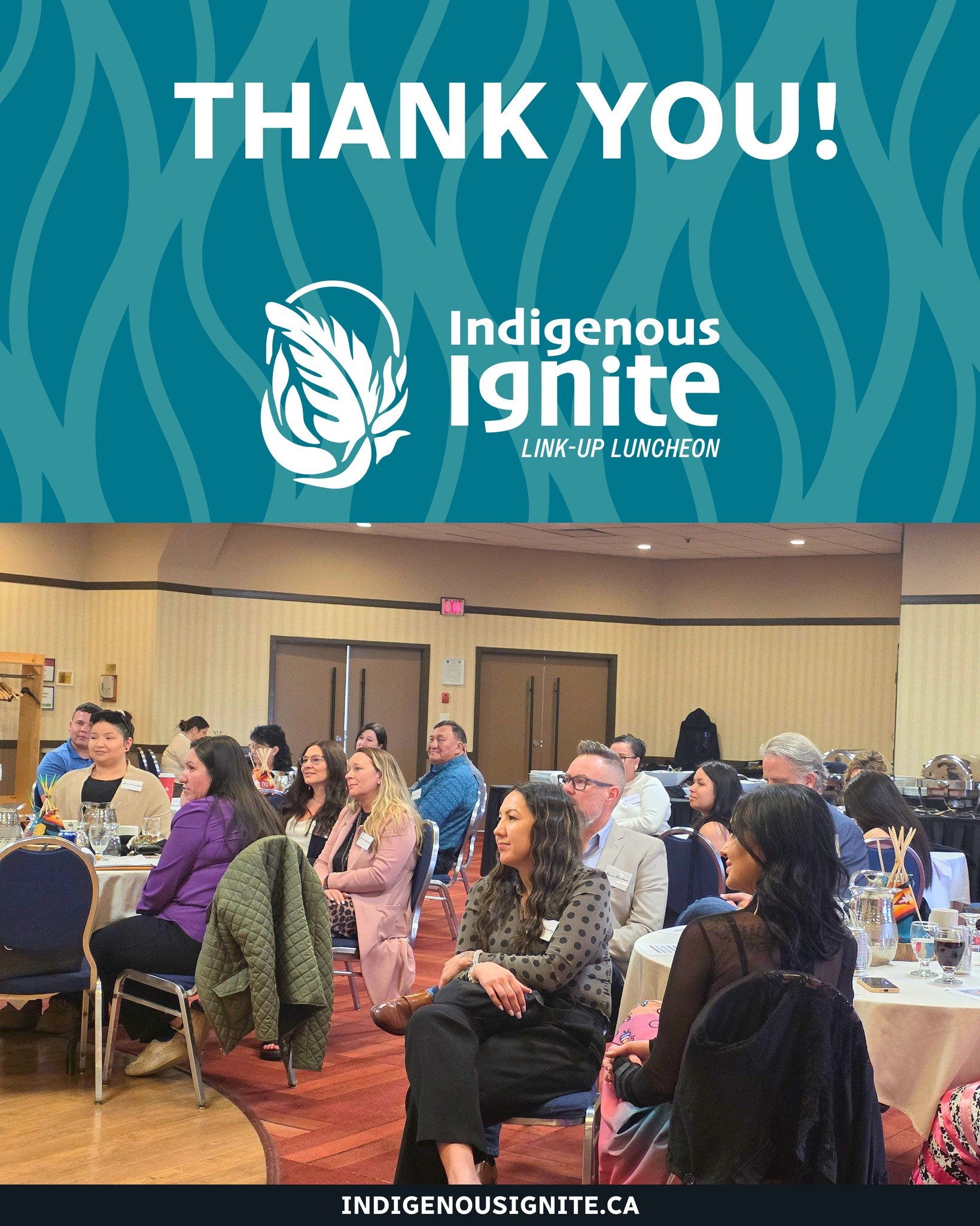 A huge thank you to all of our attendees, and to our incredible speakers Karen McCarthy and Lenore Janvier, for being part of our very first Indigenous Ignite Link-Up Luncheon ✨

We are so grateful to everyone who showed up and helped make this gathe