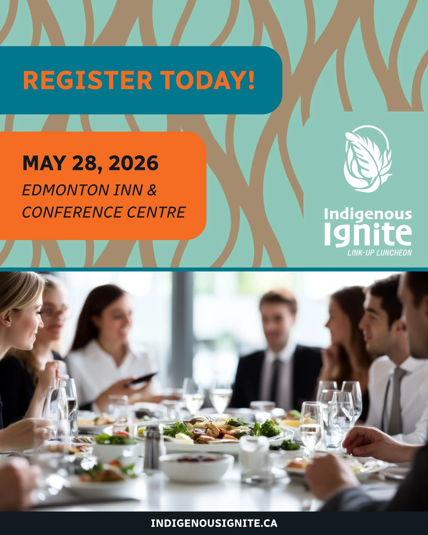 Register today for the Indigenous Ignite Link-Up Luncheon 🔥

An entrepreneurship-focused gathering featuring a hot buffet, fresh bannock, inspiring speakers, and real success stories from Indigenous entrepreneurs.

Join us at the Edmonton Inn &amp; 
