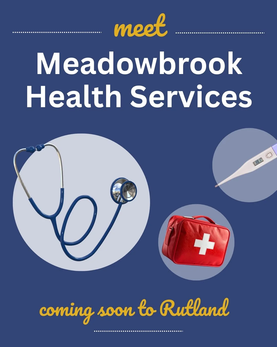 Meet Meadowbrook Health Services! ✨

This new nonprofit will soon bring primary care, behavioral health, and substance use treatment services all under one roof, designed to meet the needs of marginalized individuals. 

Meadowbrook will focus on mini