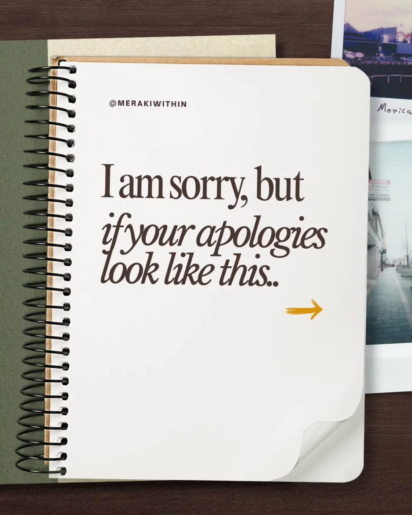 Not every apology brings healing sometimes it brings more distance. Because when we focus on defending our intentions, we miss the chance to understand their pain.

A real apology isn&rsquo;t about proving you&rsquo;re the good one, it&rsquo;s about 