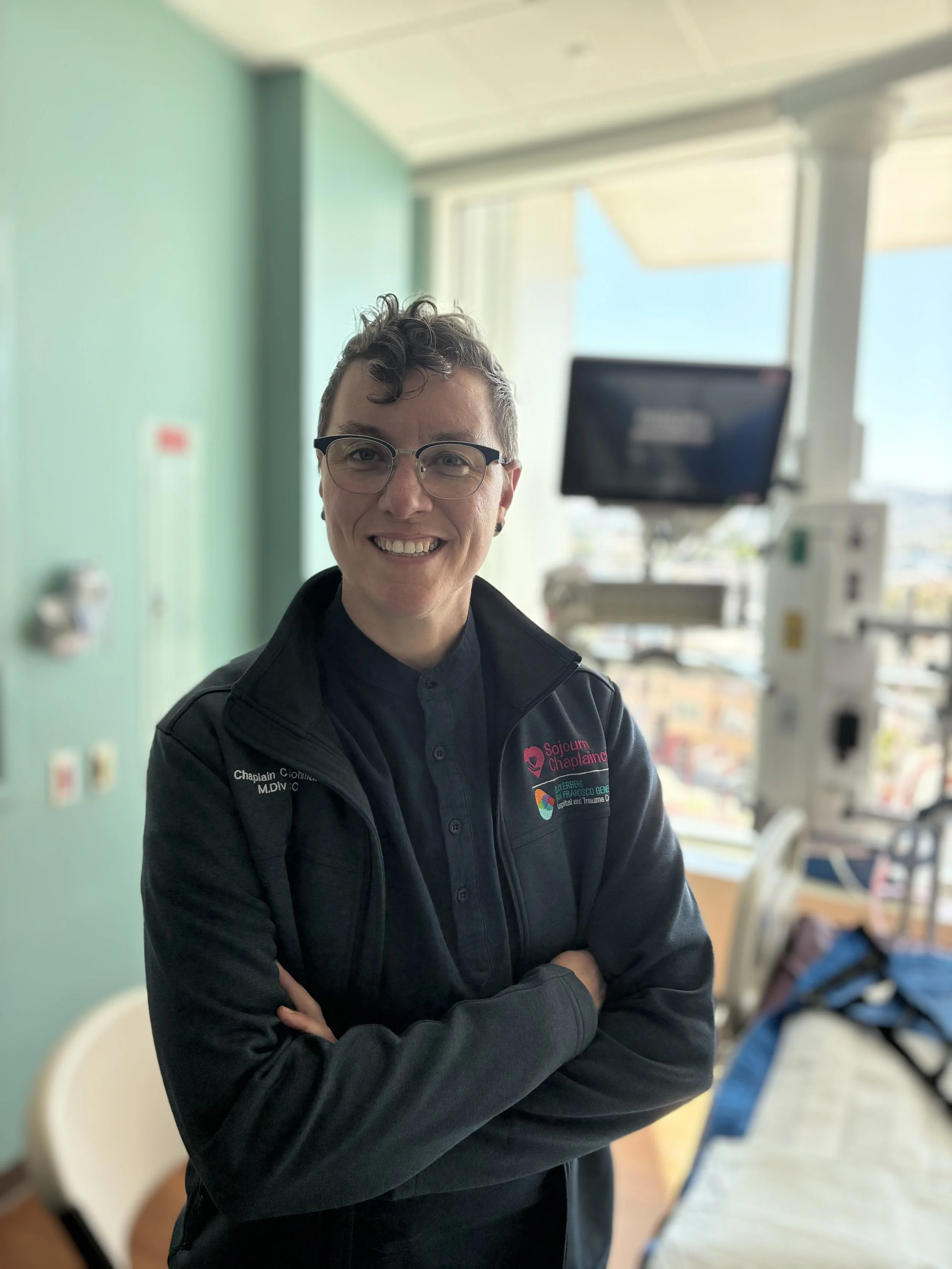 Chaplain Devlyn Healthcare Worker Support