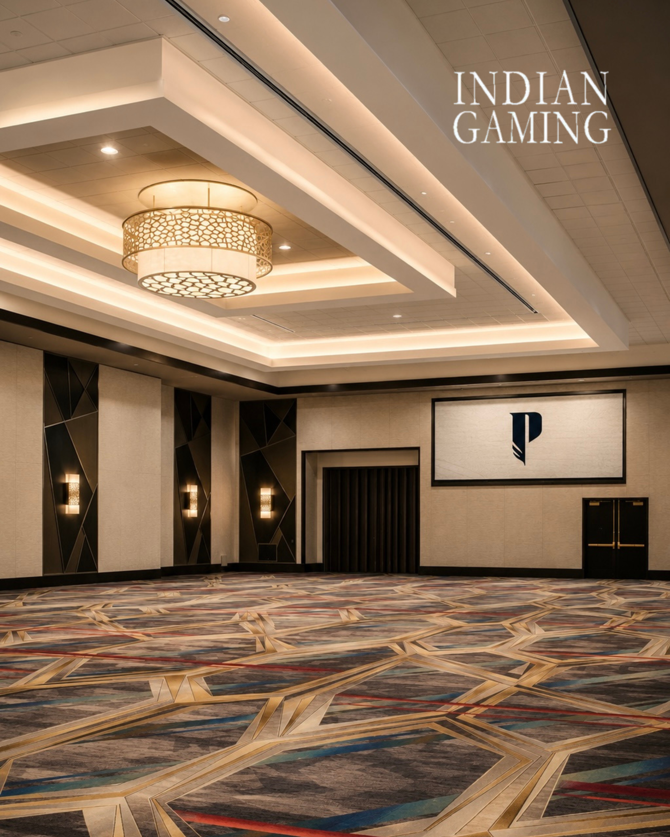 Pechanga Ballroom renovation. Interior Designer: Klai Juba Wald Architecture and Interiors.