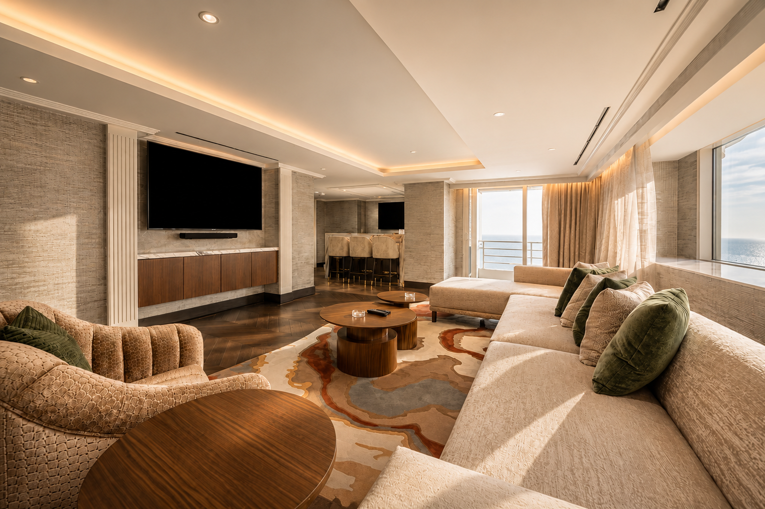 Hard Rock Atlantic City South Tower Suites Interior Designer - Klai Juba Wald