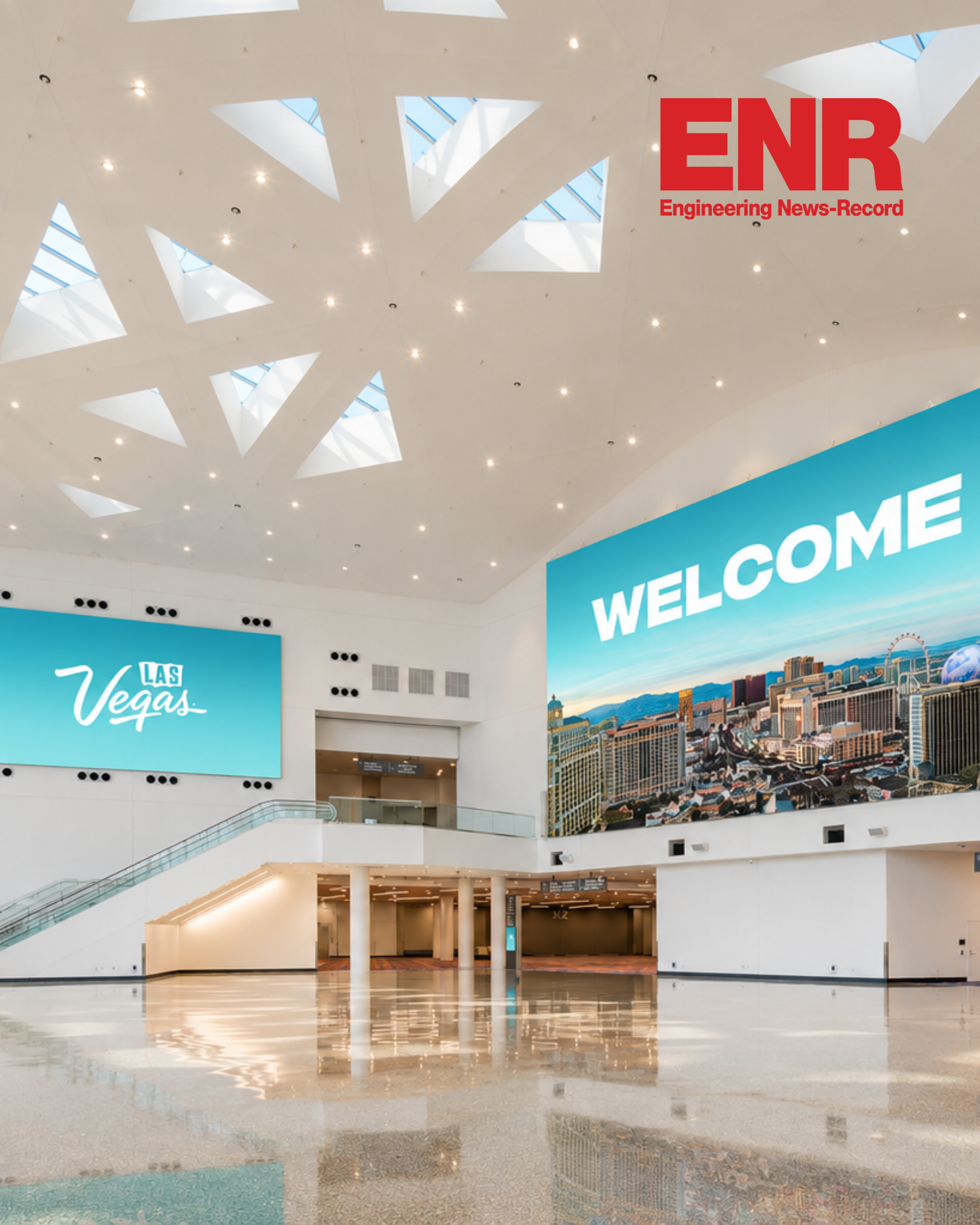 Las Vegas Convention Center wins multiple Engineering News-Record Awards.