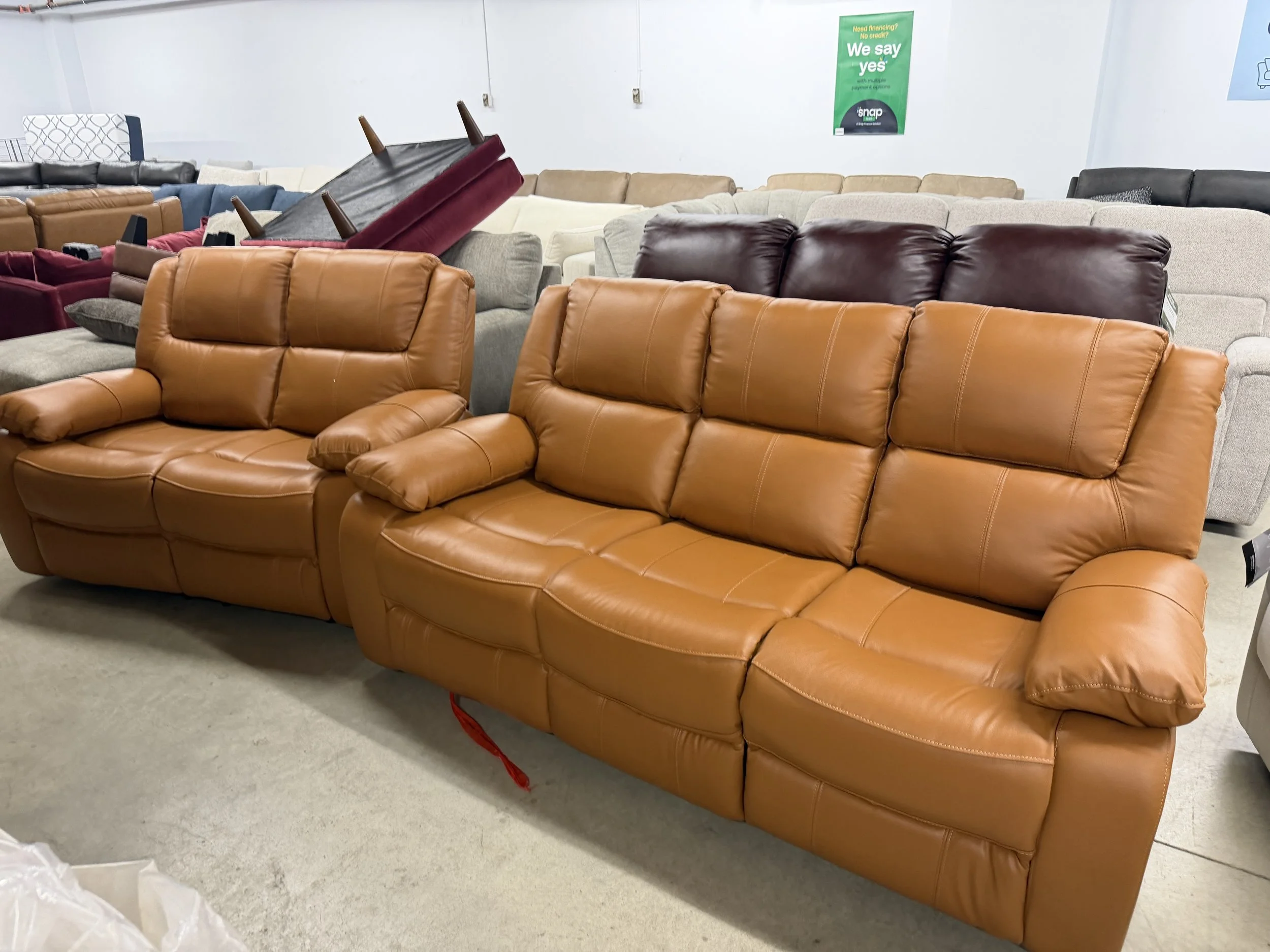 Sofa and Loveseat Set