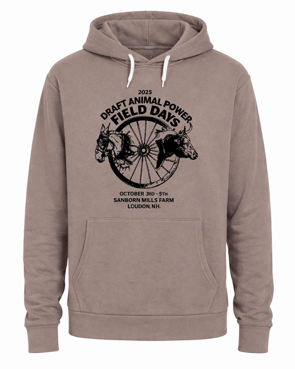 Hooded Sweatshirt - Shiitake