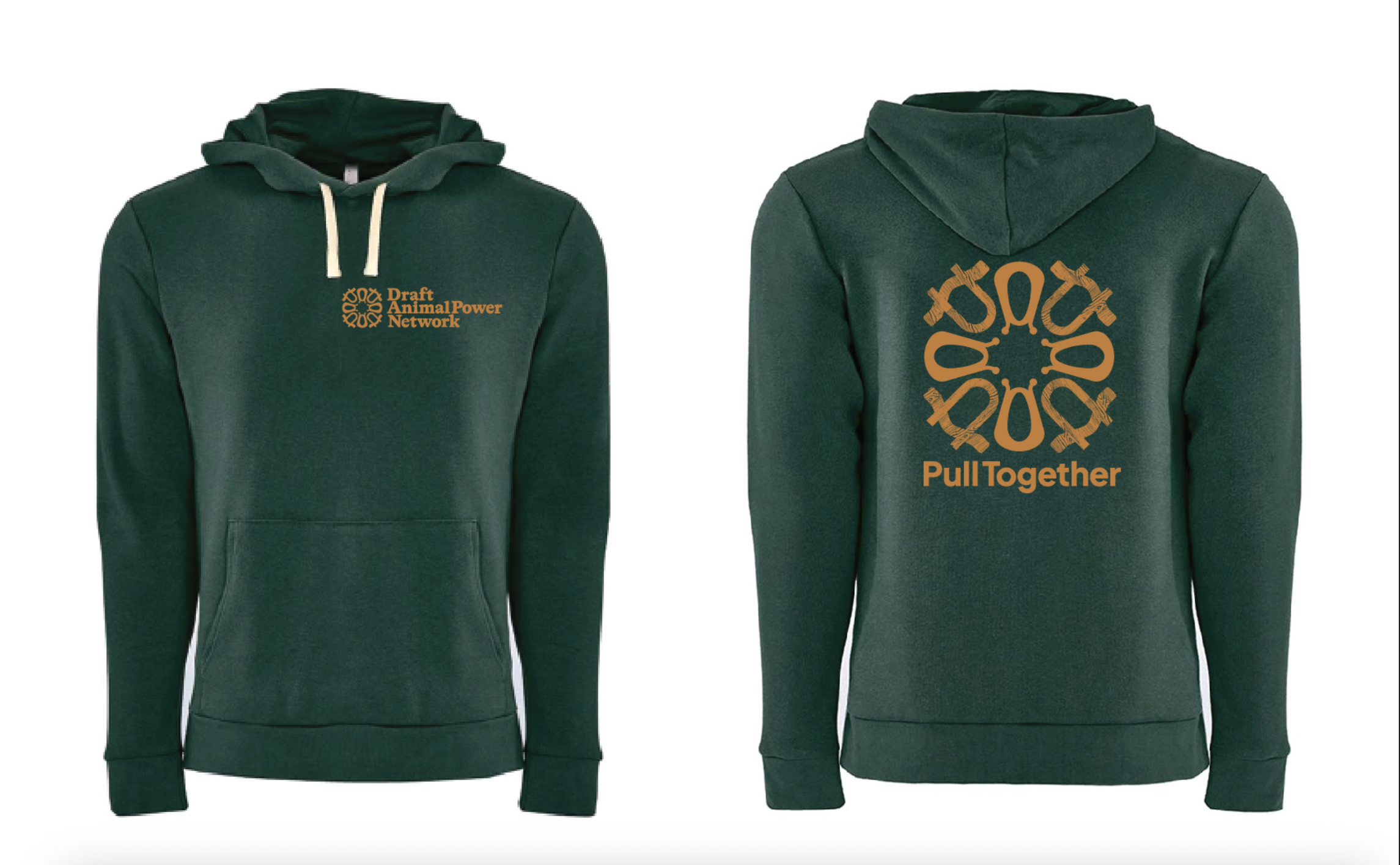 DAPNet Logo Hooded Sweatshirt - Green