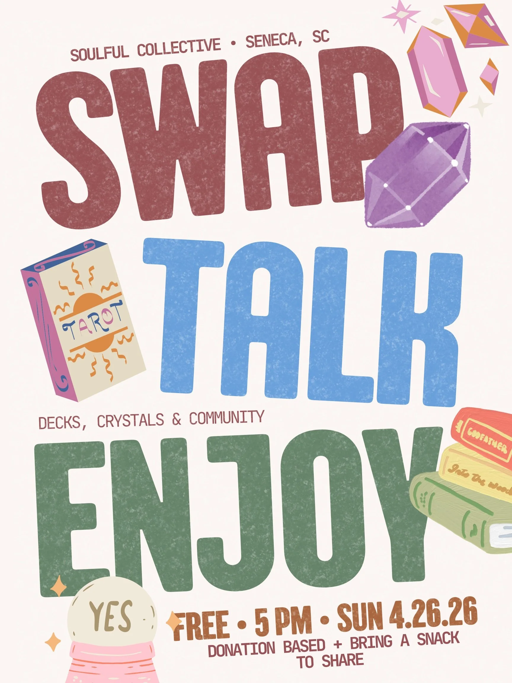 Decks, Crystals and Community