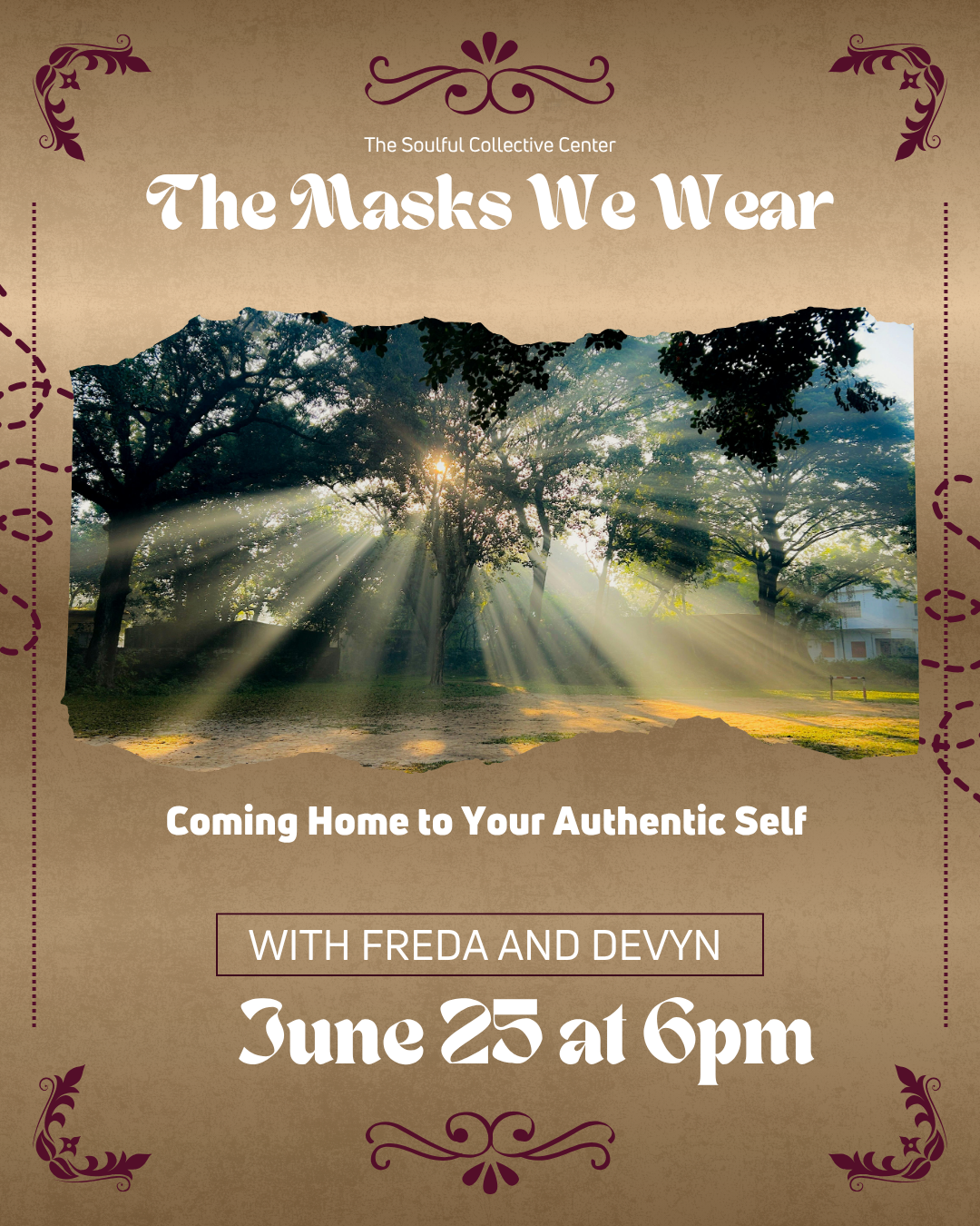 The Masks We Wear 