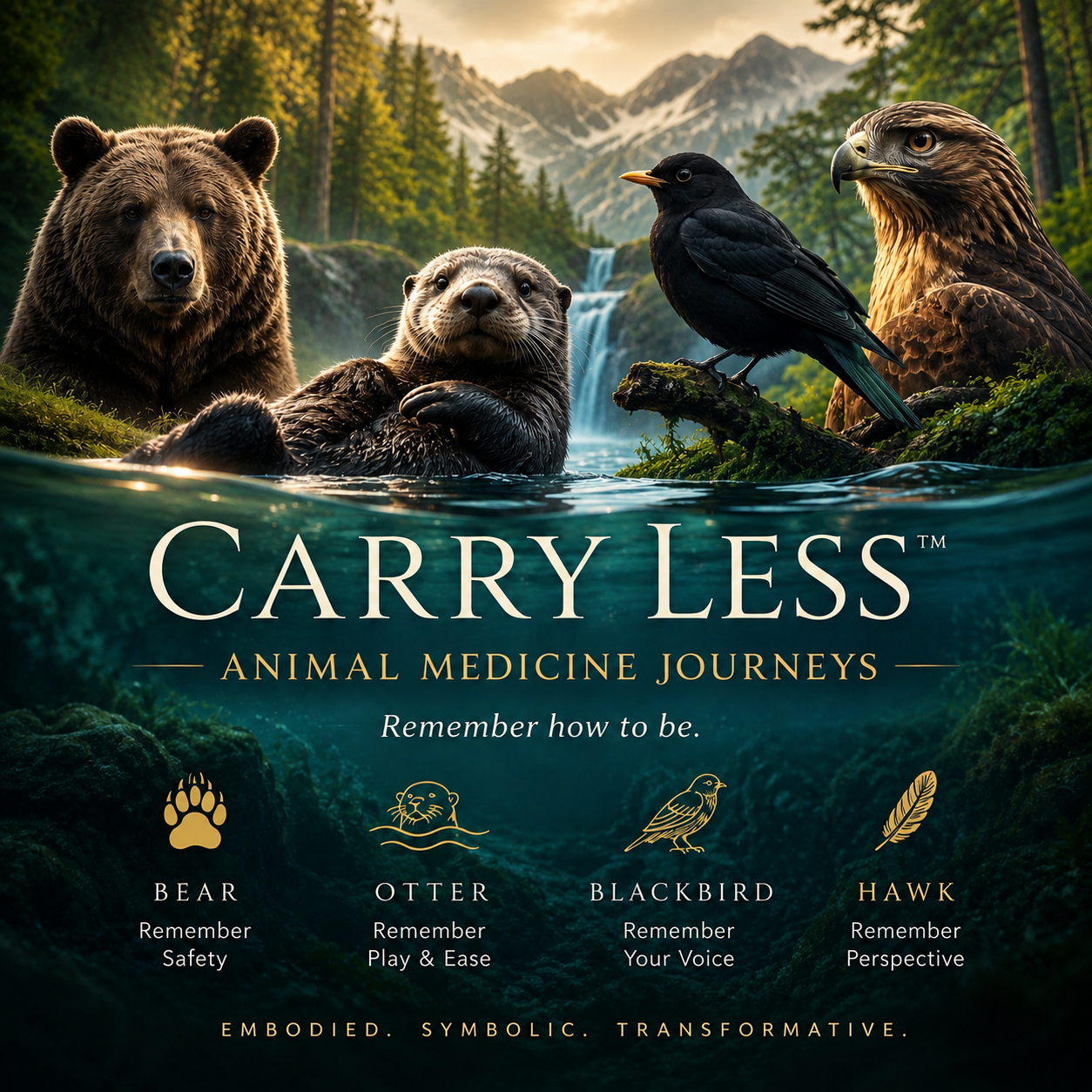 The Carry Less™ Animal Medicine Journeys